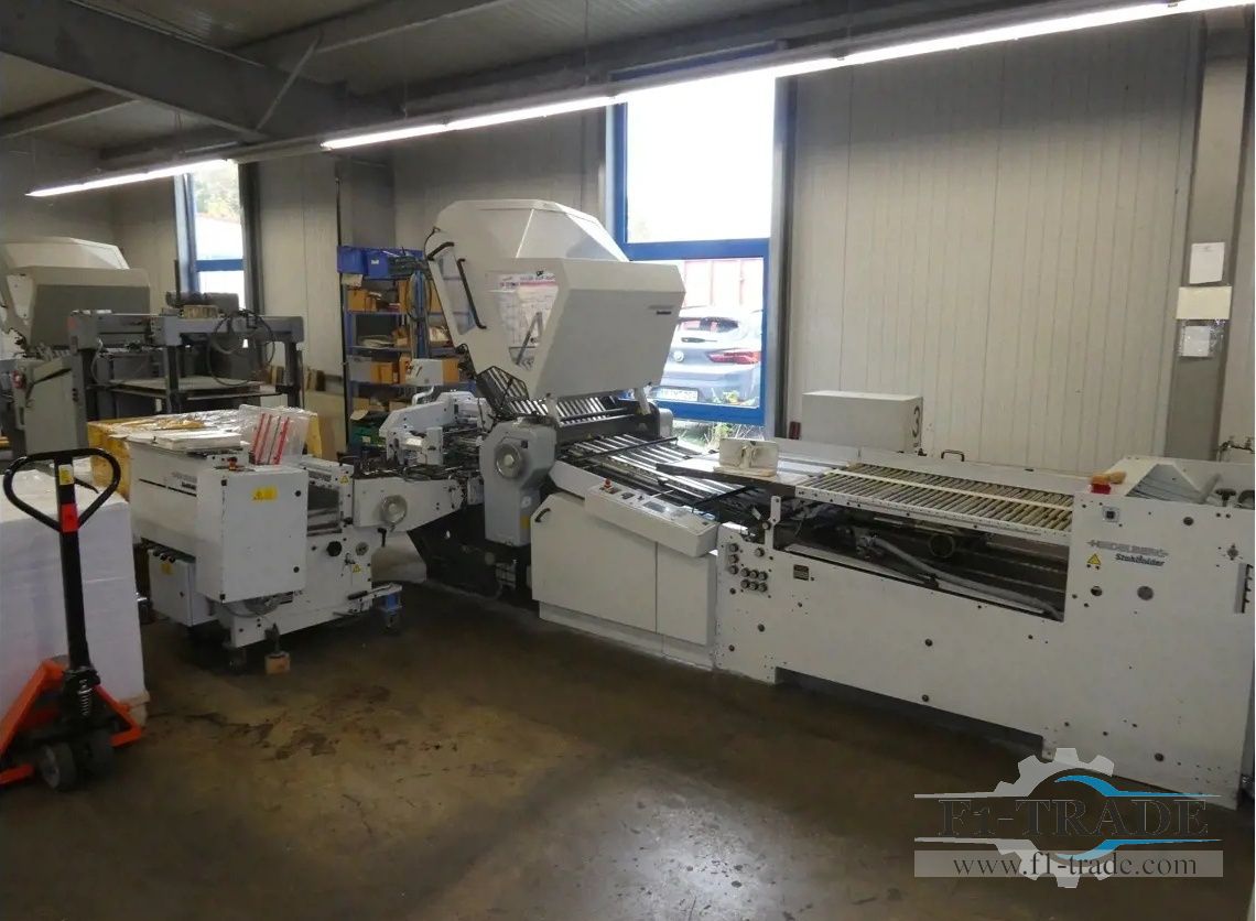 Heidelberg Stahlfolder KD.2/78-4-KL Falzmaschine - Folding Machine