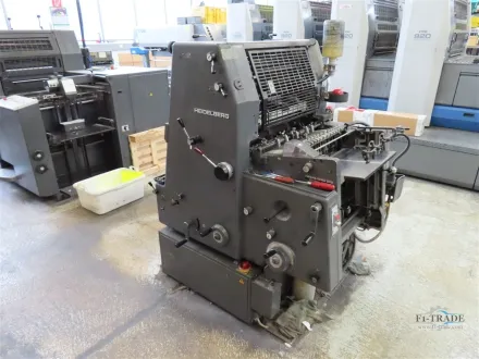 Heidelberg GTO46+ N+P 1 Farben Offsetdruckmaschine / 1 Color Offset Pres – RESALE
