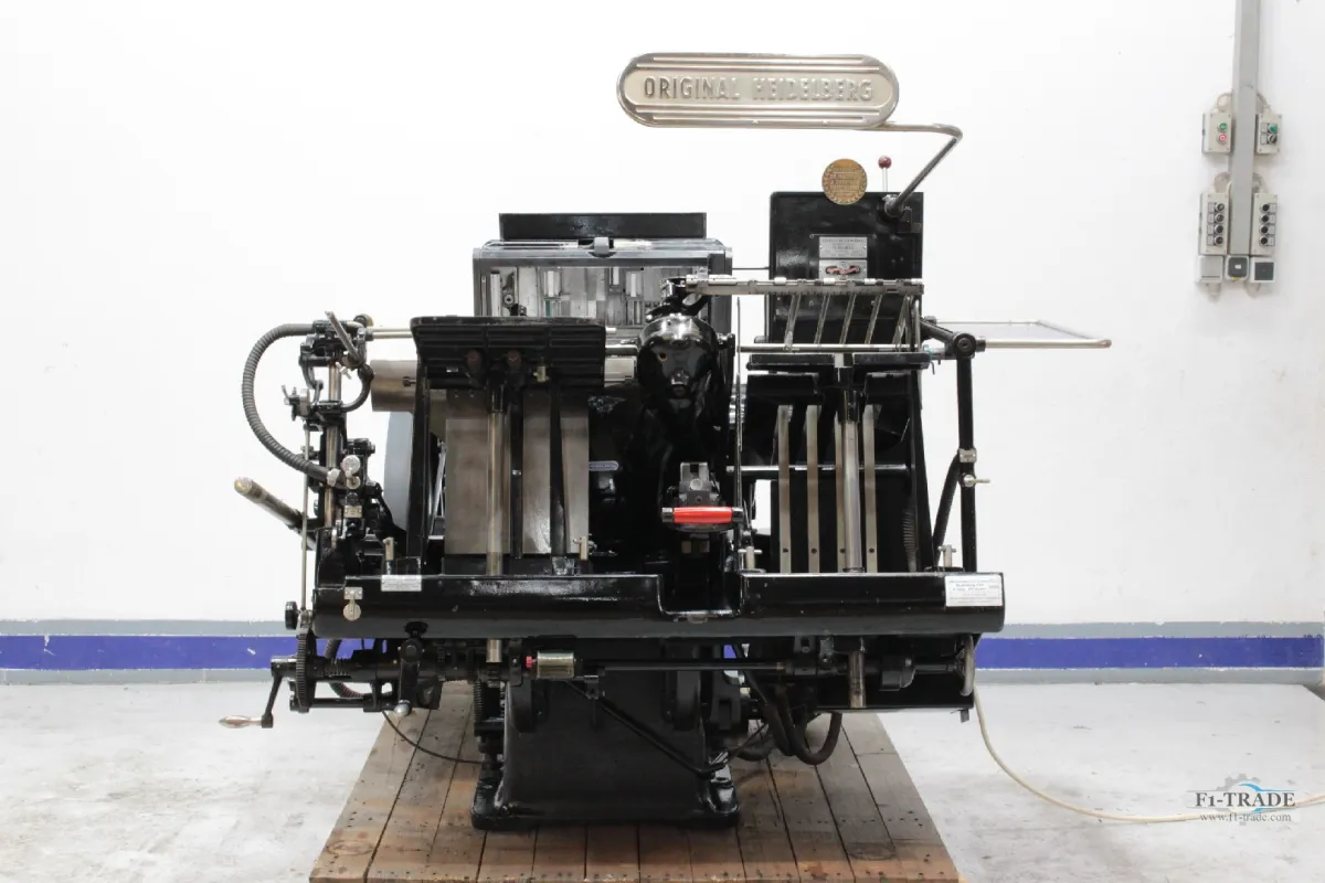 Heidelberg GTS Stanztiegel / Letter Press DIE Cutter