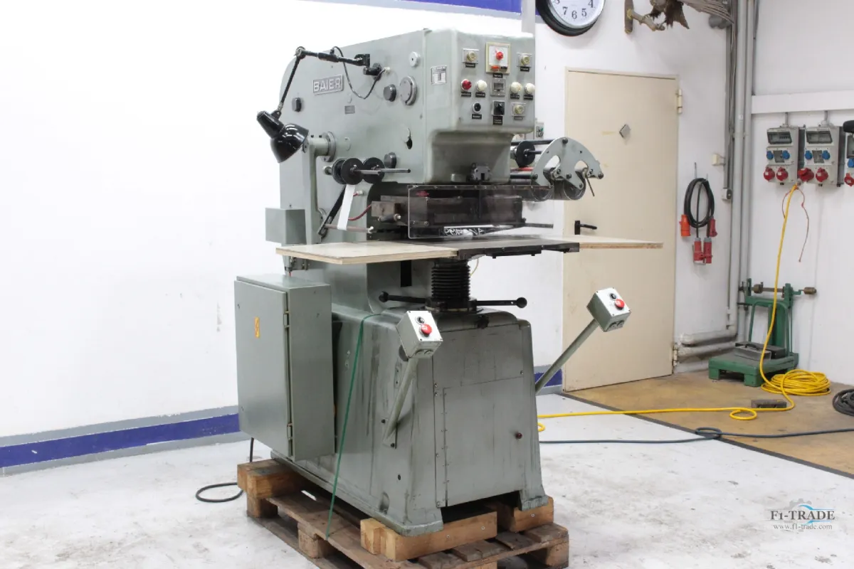 GEBA BAIER 49/25 Prägepresse / Hot Foil Stamping Press