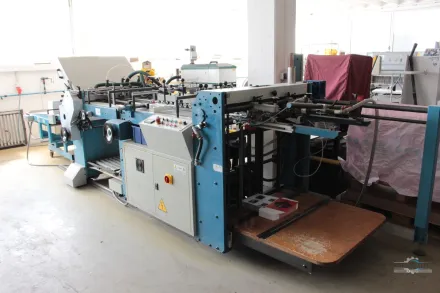 Fidia DORA 76 Mappen-Falt Klebemaschine / Folder Gluer – RESALE