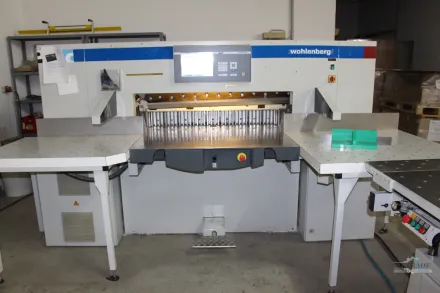 Wohlenberg 115 CUT-Tec Schneidmaschine / Cutting Machine – RESALE