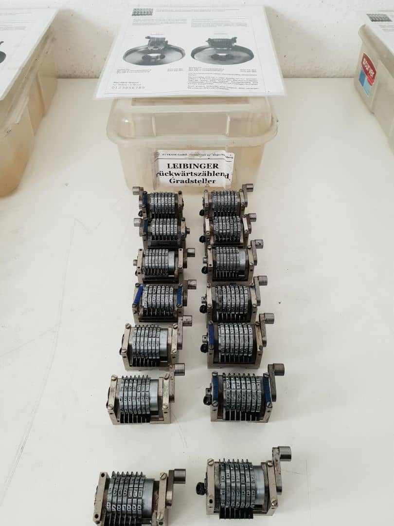 Leibinger Gradsteller-Quersteller-Forwards-Backwards Numbering units