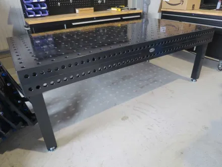 SIEGMUND 750 - 2,0 X 1,0 NITRIERT Schweißtisch / Lochtisch – RESALE
