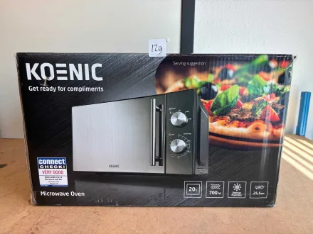 KOENIC KMW 1221 - Mikrowelle - 700 W - Fassungsvermögen 20 l – RESALE