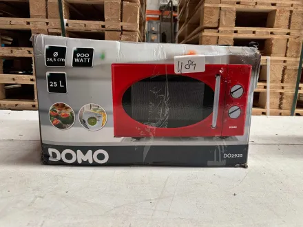 DOMO DO2925 Mikrowelle Rot 900 W Timer-Funktion – RESALE