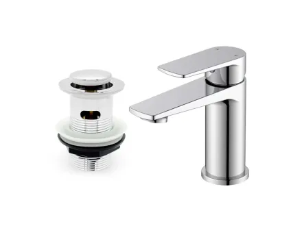 Life Wellness - Pure (78CR211EPV3) - - Waschbeckenmischer mit Abfall – RESALE