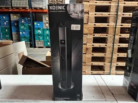 Koenic KFH 20222 B Turmventilator mit Luftbefeuchter – RESALE