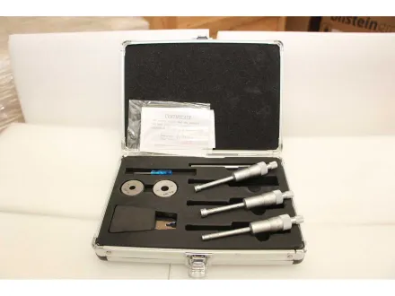 (X6) FREUTEK SDM0064 Set von 3x 3-Punkt-Innenmikrometern 6-12 x 0,001 mm – RESALE