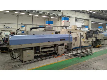 OKUMA LT10-MY CNC-Drehbank mit Stabzuführung – RESALE