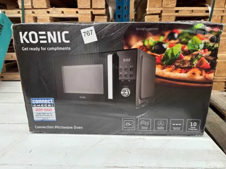 KOENIC KMWC 2521 – Mikrowelle mit Grillfunktion – 900 W – RESALE