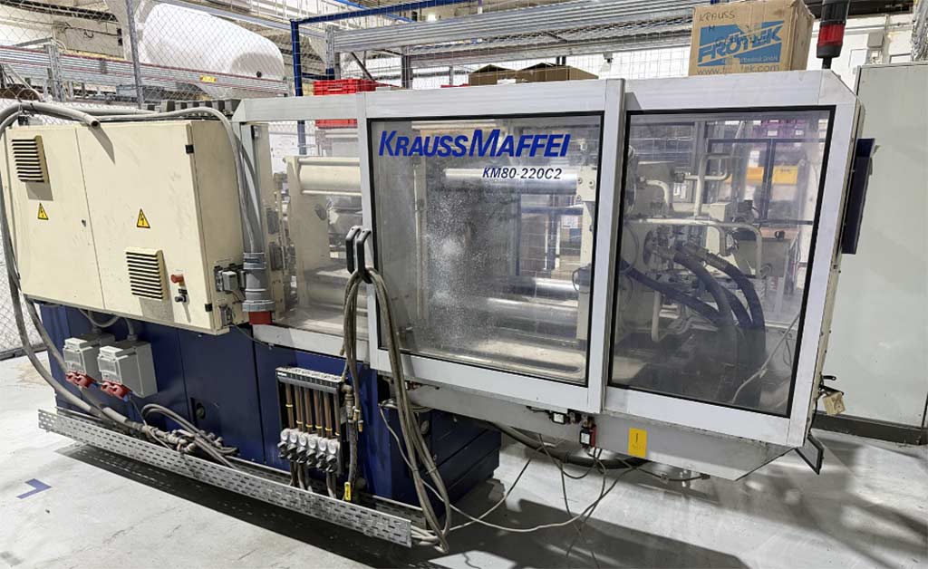Krauss Maffei KM 80-220 C2 Spritzgießmaschine