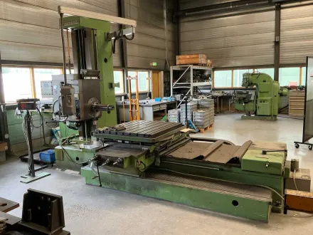 1983 TOS Varnsdorf W9A CNC Horizontalbohr- und Fräsmaschine – RESALE