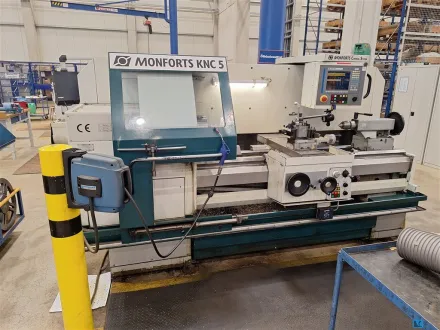Monforts KNC 5 x 1500 Drehmaschine - zyklengesteuert – RESALE