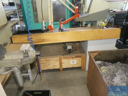 Arbeitstisch mit Schraubstock GARANT Stahl/Holz ca – RESALE