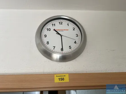Wanduhr Hoffmann Group ø ca 25 cm – RESALE