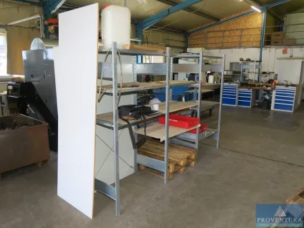 Schwerlast-Steckregal Metall 4 Ständer je ca. 200x – RESALE