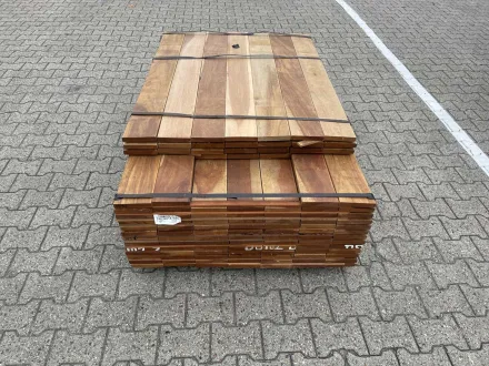 Guyana Ipé Planken Hobelland, Grade 1250-1550x140x21mm (97x) – RESALE