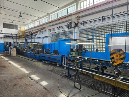 Komplette Produktionslinie für Induktionsschweiß von Stahlrohren und Profilen – RESALE