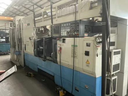 1998 Mazak Sperrholz 630 Doppel-CNC-Drehbank – RESALE