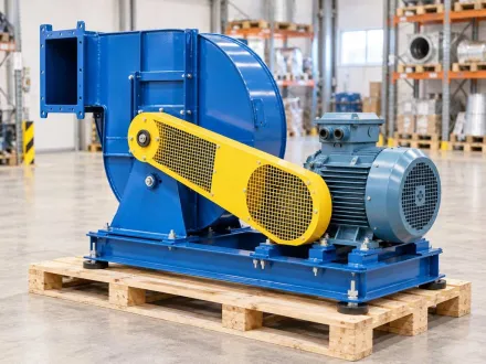 Evg Lufttechnik RVS5-RU-71-R-RD90-V Hochtemperatur-Radialventilator – RESALE