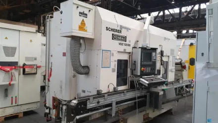 Scherer Feinbau VDZ 120 DS Vertikaldrehmaschine – RESALE