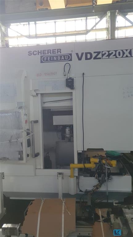 Scherer Feinbau VDZ 220L Vertikaldrehmaschine – RESALE