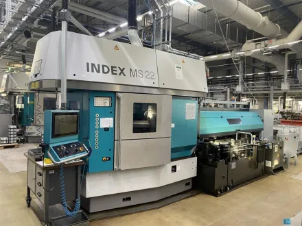 Index MS22C Mehrspindelstangenautomat – RESALE