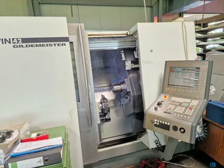 Gildemeister TWIN 42 CNC Drehmaschine – RESALE