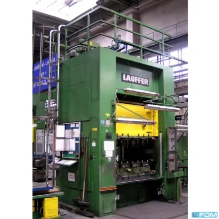 Lauffer RZU 200 (UVV) hydraulische Doppelständer (zieh) presse – RESALE