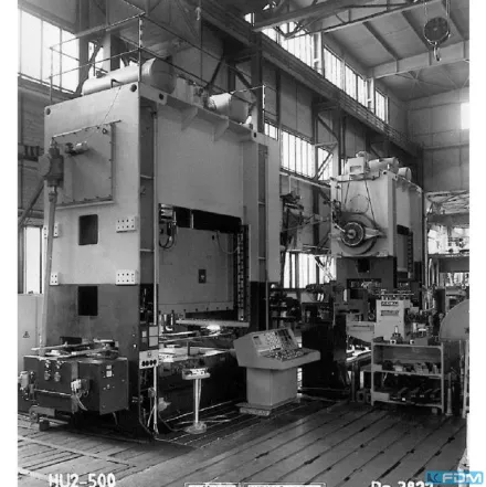 Weingarten HU 2-500 Doppelständerpresse - mechanisch – RESALE