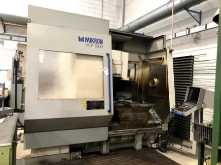 Mikron VCP 1000 Vertikal-Bearbeitungszentrum – RESALE