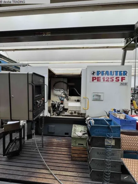 Pfauter PE 125 SF Zahnrad-Abwälzfräsmaschine - vertikal – RESALE