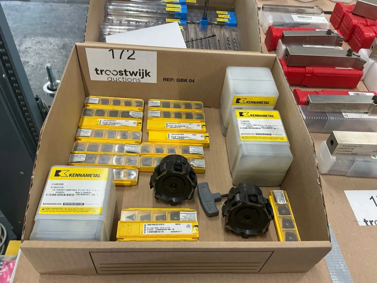 Kennametal-Einsatzfräser (4x)