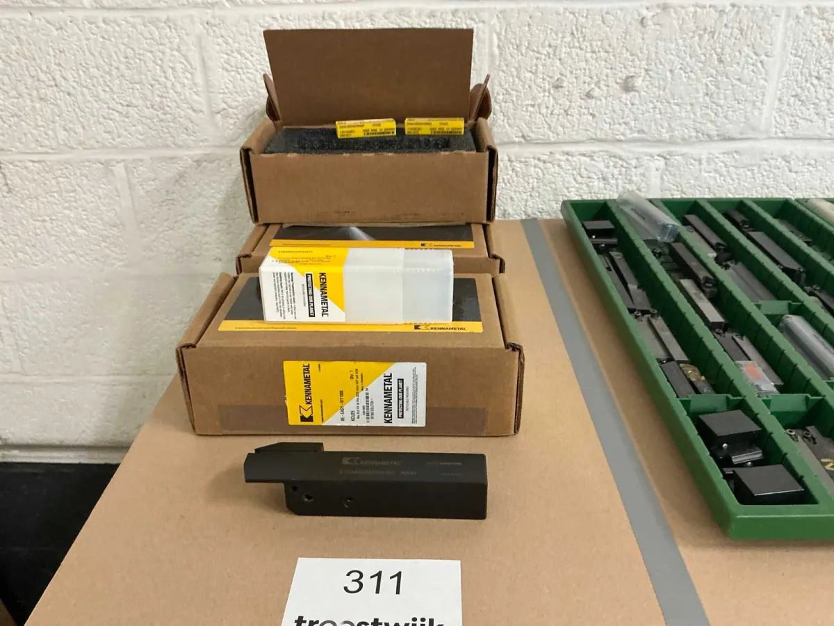 Kennametal-Kit-Schlitz/Abtrennmeißel (4x)