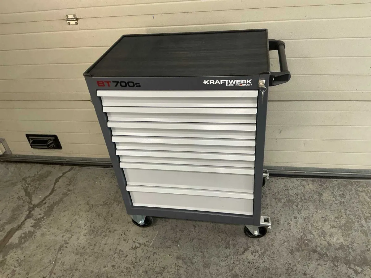 Kraftwerk BT700s 7-Schubladen-Werkzeugwagen