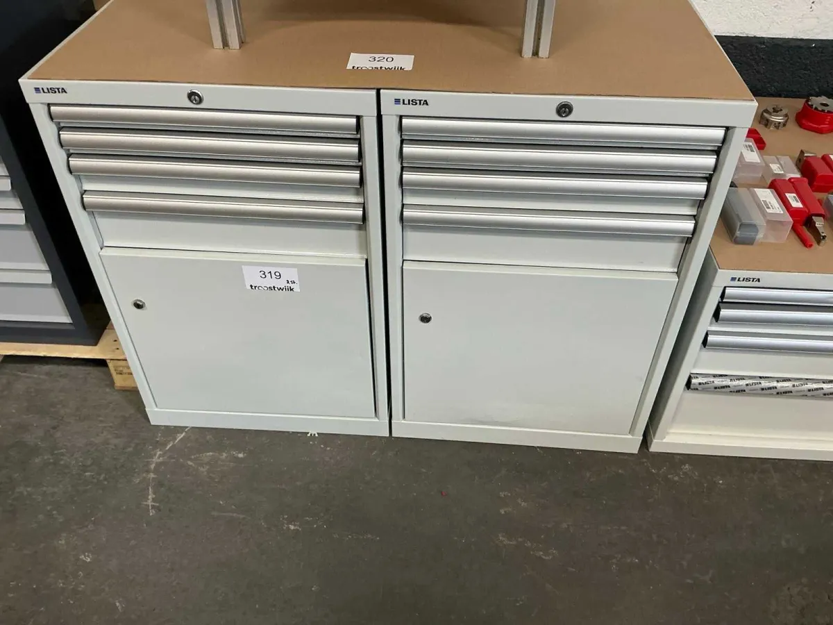 Lista 4-Schubladen-Geräteschrank (2x)