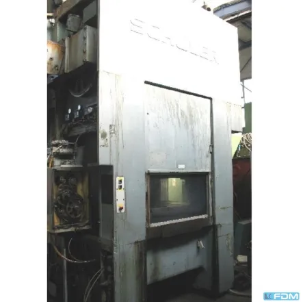 Schuler SA 125 Doppelständerpresse - mechanisch – RESALE