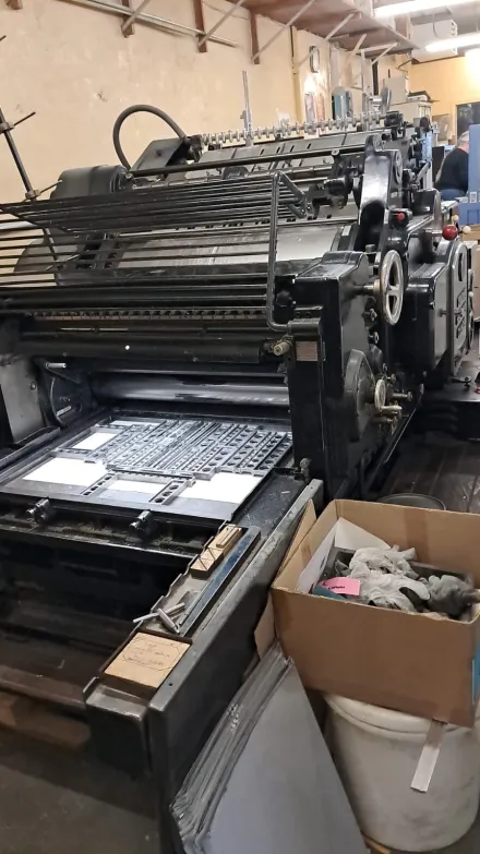 Heidelberg SBG 56x77 Printing Machine – RESALE