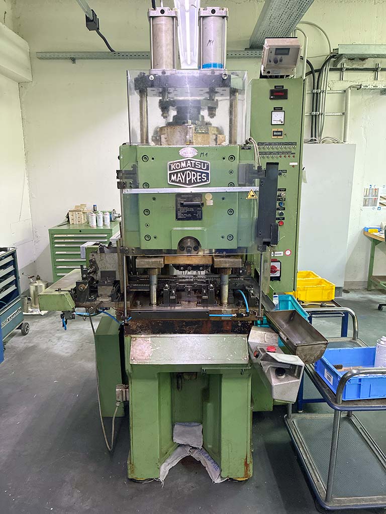 May Pressenbau MKN1-100/6 Einständer-Kniehebelpresse
