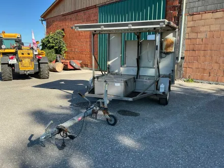 2003 Buchhaus RMS 3000 Autoanhänger mit aufgebautem Verkehrsleitsystem – RESALE