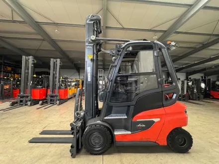 2021 UVV 09/2027 Linde H35T 3.500kg  3.+4. Ventil Gabelversteller Kabine AC Klima Gasstapler Gabelst – RESALE