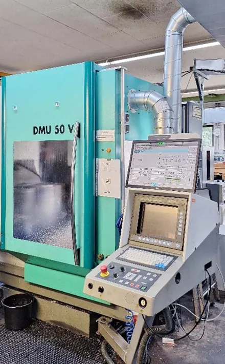 Deckel Maho DMC 50V 5-Achsen CNC Bearbeitungszentrum – RESALE