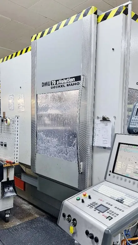 Deckel Maho DMU 70 eVolution 5-Achsen CNC Bearbeitungszentrum – RESALE