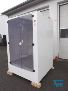 Kinetics für IBC und Fässer, mitsaugmöglichkeit IBC Chemikalien-Lagerschrank mit Auffa