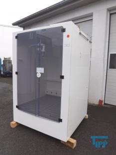 Kinetics für IBC und Fässer, mitsaugmöglichkeit IBC Chemikalien-Lagerschrank mit Auffa