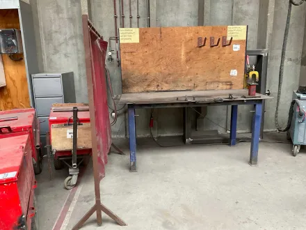Schweißtisch und Siebe – RESALE