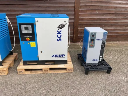 2022 Alup SCK 15-10 Schraubenkompressor + Lufttrockner ADQ – RESALE