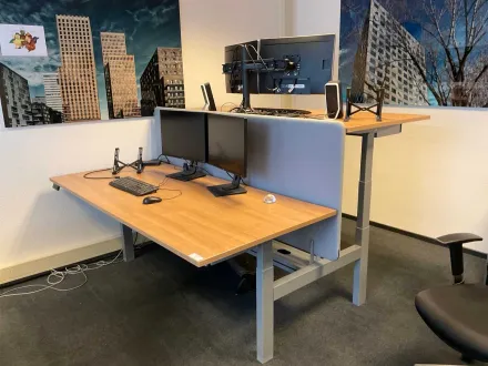 Duo-Sitz-Steh-Schreibtisch – RESALE