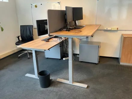 Duo-Sitz-Steh-Schreibtisch – RESALE